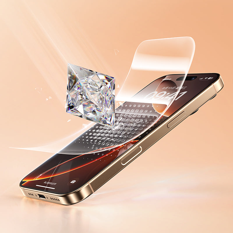 Benks iPhone 16 Pro Max 0.3mm InvisiWarrior Ekranı Tam Kaplayan Full Şeffaf Ekran Koruyucu Benks iPhone 16 Pro Max 0.3mm InvisiWarrior Ekranı Tam Kaplayan Full Şeffaf Ekran Koruyucu